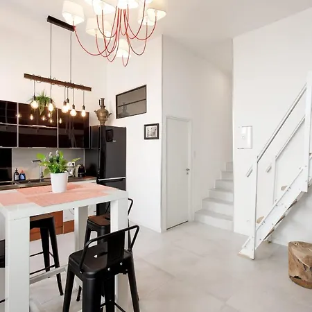 Apartment Superb Air-conditioned Loft In The Heart Of Viel Antibes